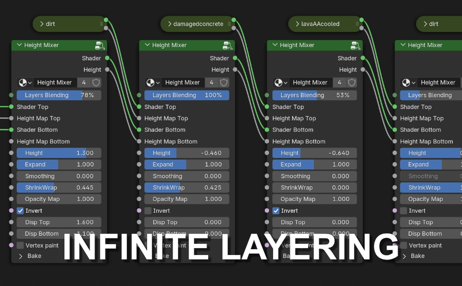 height mixer node infinite layering
